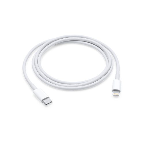 Apple gyári USB-C/lightning kábel (MK0X2AM/A) 1m, dobozos, fehér