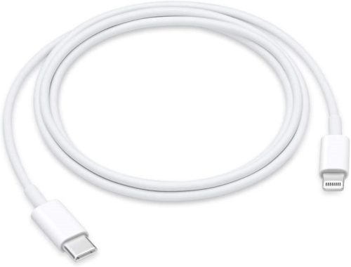 Apple gyári USB-C/lightning kábel (MKQ42AM/A) 2m, dobozos, fehér