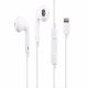 Apple gyári MMTN2ZM/A vezetékes lightning headset, fülhallgató, (bontott doboz), fehér