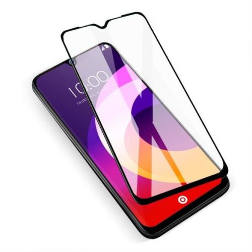 iPhone 13 Mini 5D Full Glue teljes kijelzős edzett üvegfólia (tempered glass) 9H keménységű, fekete