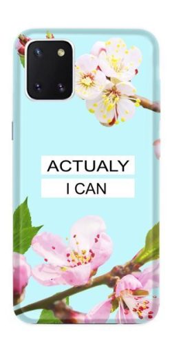 Casegadget Xiaomi Mi A3, Xiaomi Mi CC9e Actualy I Can, hátlap, tok, mintás, színes