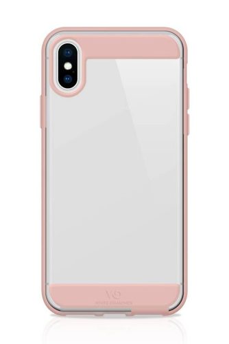 Hama White Diamonds Innocence Clear iPhone X/Xs, hátlap, tok, rozéarany