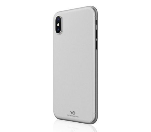 Hama White Diamonds Ultra Thin Iced Case iPhone X/Xs, hátlap, tok, átlátszó