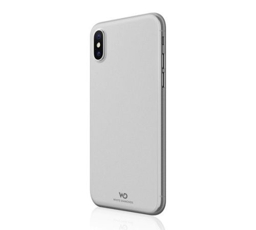 Hama White Diamonds Ultra Thin Iced Case iPhone Xs Max, hátlap, tok, átlátszó