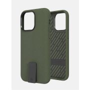   Bodyguardz Motus Clip Case iPhone 14 Pro Max ütésálló hátlap, tok, sötétzöld