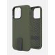 Bodyguardz Motus Clip Case iPhone 14 Pro Max ütésálló hátlap, tok, sötétzöld