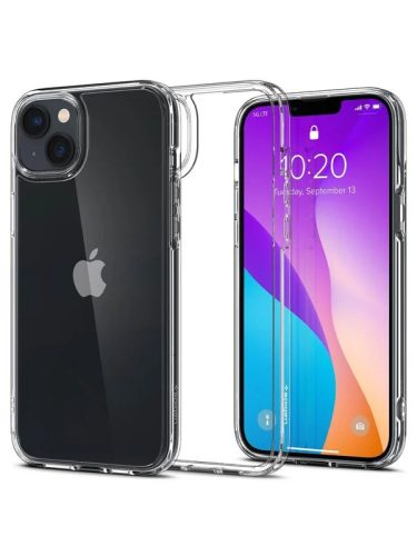 Spigen Ultra Hybrid Crystal Clear iPhone 14 hátlap, tok, átlátszó