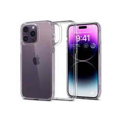   Spigen Ultra Hybrid Crystal Clear iPhone 14 Pro hátlap, tok, átlátszó