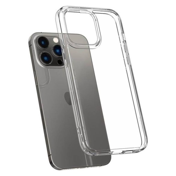 Spigen Ultra Hybrid Crystal Clear iPhone 14 Pro hátlap, tok, átlátszó