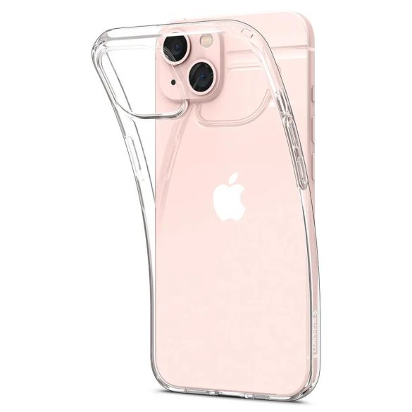 Spigen Liquid Crystal Flex Clear iPhone 13 Mini hátlap, tok, átlátszó