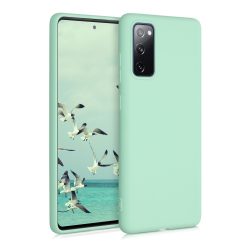   Mysafe Silicone Case Samsung Galaxy A52 4G/A52 5G/A52s 5G hátlap, tok, menta zöld