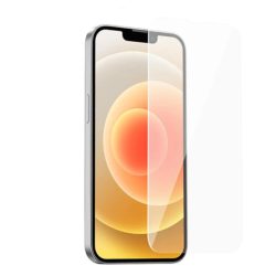   iPhone 13/13 Pro kijelzővédő edzett üvegfólia (tempered glass) 9H keménységű (nem teljes kijelzős 2D sík üvegfólia), átlátszó