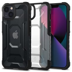   Spigen Nitro Force iPhone 13 ütésálló hátlap, tok, matt, fekete