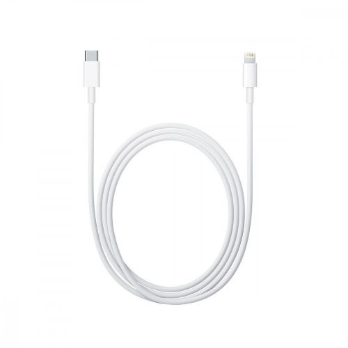 Apple gyári USB-C/lightning kábel MKQ42ZM/A, 2m, (bontott dobozos), fehér