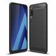 Carbon Case Flexible Samsung Galaxy A70s hátlap, tok, fekete