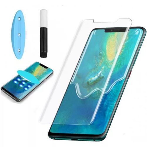 Samsung Galaxy S9 UV 5D Full Glue teljes kijelzős edzett üvegfólia (tempered glass), 9H keménységű, átlátszó