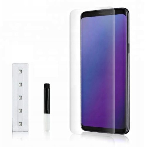 Samsung Galaxy Note 10 UV 5D Full Glue teljes kijelzős edzett üvegfólia (tempered glass), 9H keménységű, átlátszó