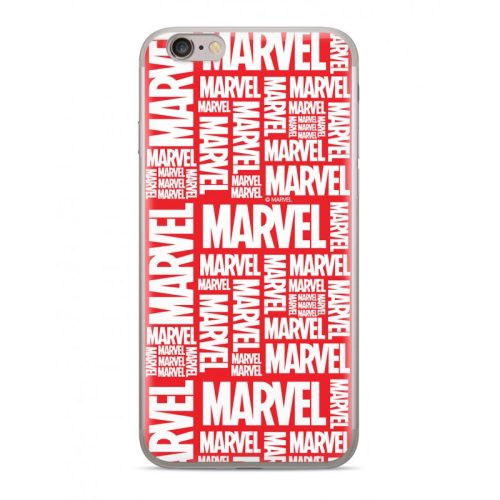 MARVEL 003 iPhone XS/X hátlap, tok, piros