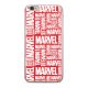 MARVEL 003 iPhone XS/X hátlap, tok, piros