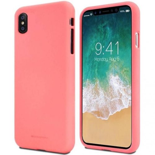 Mercury Goospery Soft Jelly Case Samsung Galaxy J6 (2018) hátlap, tok, rózsaszín