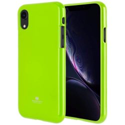   Mercury Goospery Jelly Case Samsung Galaxy A40 hátlap, tok, lime, zöld