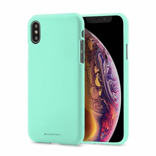 Mercury Goospery Soft Jelly Case Samsung Galaxy A51 5G hátlap, tok, mentazöld