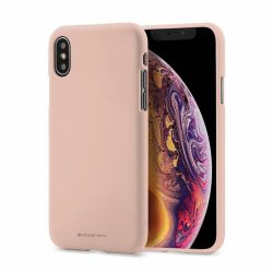   Mercury Goospery Soft Jelly Case Xiaomi Mi Note 10 Lite hátlap, tok, bézs