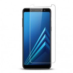   Samsung Galaxy A7 (2018) kijelzővédő edzett üvegfólia (tempered glass) 9H keménységű (nem teljes kijelzős 2D sík üvegfólia), átlátszó