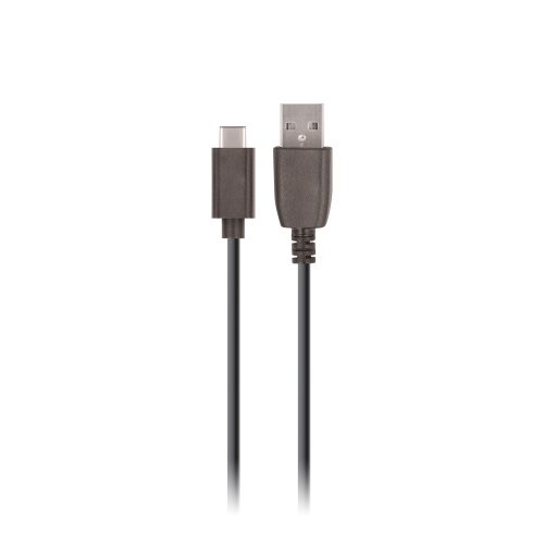 Maxlife USB-A/USB-C kábel, gyorstöltés funkció, 2A, 1m, fekete