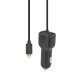 Maxlife MXCC-02 USB univerzális autós töltő, gyorstöltő 2.1A, iPhone lightning, fekete