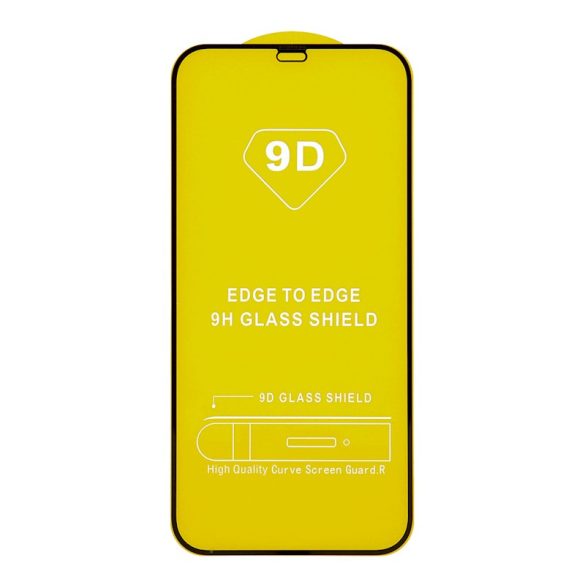 Samsung Galaxy A22 4G/A31/A32 4G/A33 5G/M32 4G 9D Full Glue teljes kijelzős üvegfólia (tempered glass) 9H keménységű, fekete