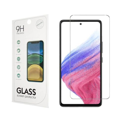 Samsung Galaxy S23 FE kijelzővédő edzett üvegfólia (tempered glass) 9H keménységű (nem teljes kijelzős 2D sík üvegfólia), átlátszó