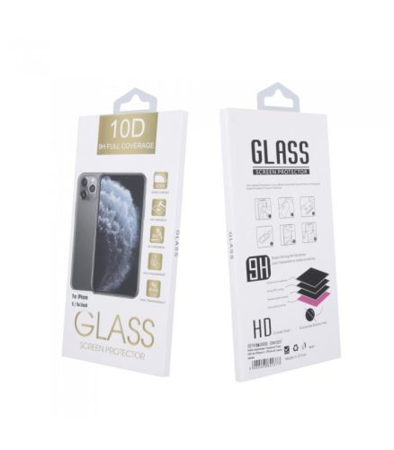 Xiaomi 11T/11T Pro 5D Full Glue teljes kijelzős edzett üvegfólia (tempered glass) 9H keménységű, fekete