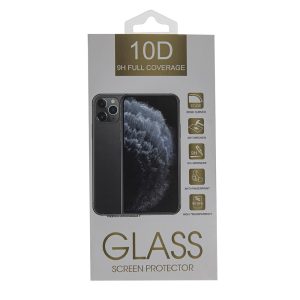 Samsung Galaxy A05s 10D Full Glue teljes kijelzős edzett üvegfólia (tempered glass) 9H keménységű, fekete