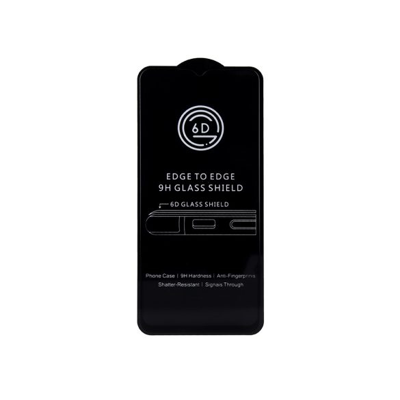 Samsung Galaxy S23 FE 6D Full Glue teljes kijelzős edzett üvegfólia (tempered glass) 9H keménységű, fekete