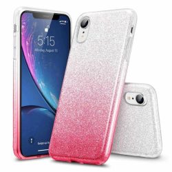   Glitter 3in1 Case Xiaomi Mi 10T/Mi 10T Pro hátlap, tok, ezüst-rózsaszín