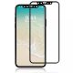 Glass iPhone 11 Pro/X/Xs 6D Full Glue teljes kijelzős edzett üvegfólia (tempered glass) 9H keménységű, tokbarát, fekete