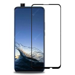   Glass Huawei P Smart Z 6D Full Glue teljes kijelzős edzett üvegfólia (tempered glass) 9H keménységű, tokbarát, fekete