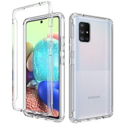   Anti-Shock Samsung Galaxy A71 5G szilikon hátlap, tok, átlátszó