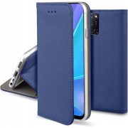 Smart Magnet Xiaomi Redmi 9 oldalra nyíló tok, sötétkék