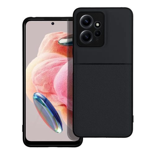 Elegance Case Xiaomi Redmi Note 12 4G hátlap, tok, fekete