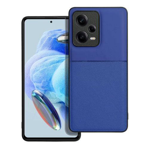 Elegance Case Xiaomi Redmi Note 12 Pro 5G hátlap, tok, sötétkék