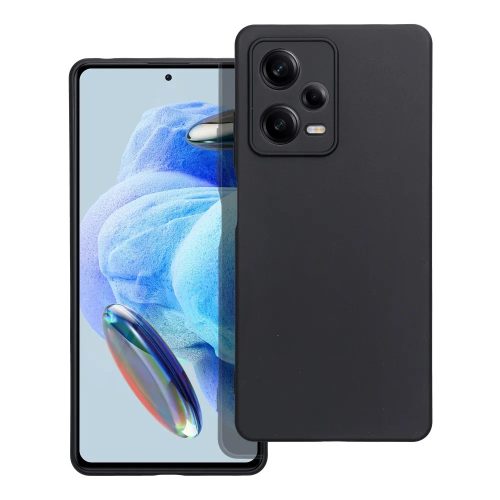 Matt Case Xiaomi Redmi Note 12 Pro 5G hátlap, tok, fekete