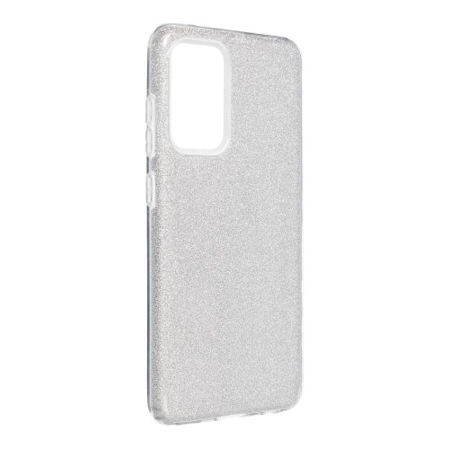 Glitter 3in1 Case Samsung Galaxy A52 4G/A52 5G/A52s 5G hátlap, tok, ezüst