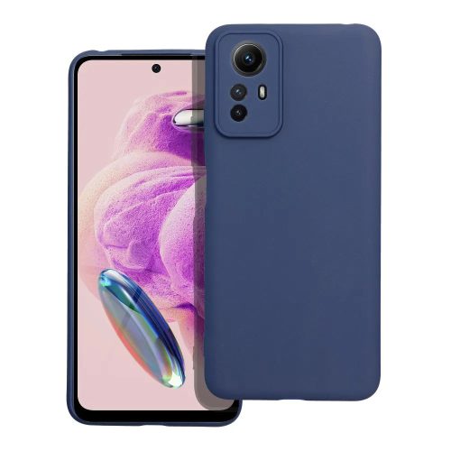 Matt Case Xiaomi Redmi Note 12S hátlap, tok, sötétkék