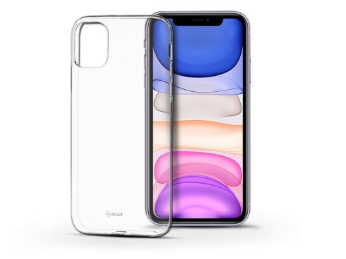 Roar Jelly Case iPhone 11 szilikon hátlap, tok, átlátszó