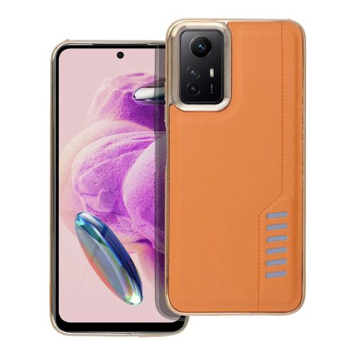 Milano Case Xiaomi Redmi Note 12S ütésálló hátlap, tok, barna