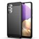 Carbon Case Flexible Samsung Galaxy A13 4G hátlap, tok, fekete