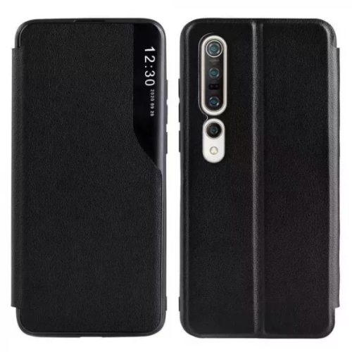 Eco Leather View Case 2 Samsung Galaxy A53 5G oldalra nyíló tok, fekete