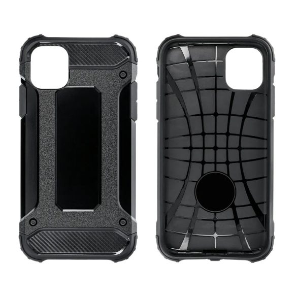 Hybrid Armor Tough Rugged iPhone 5/5S/SE ütésálló hátlap, tok, fekete